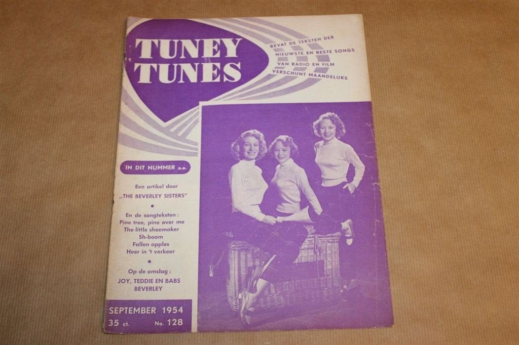 Tuney Tunes - No. 128 - September 1954, Ophalen of Verzenden, 1940 tot 1960, Knipsel(s)