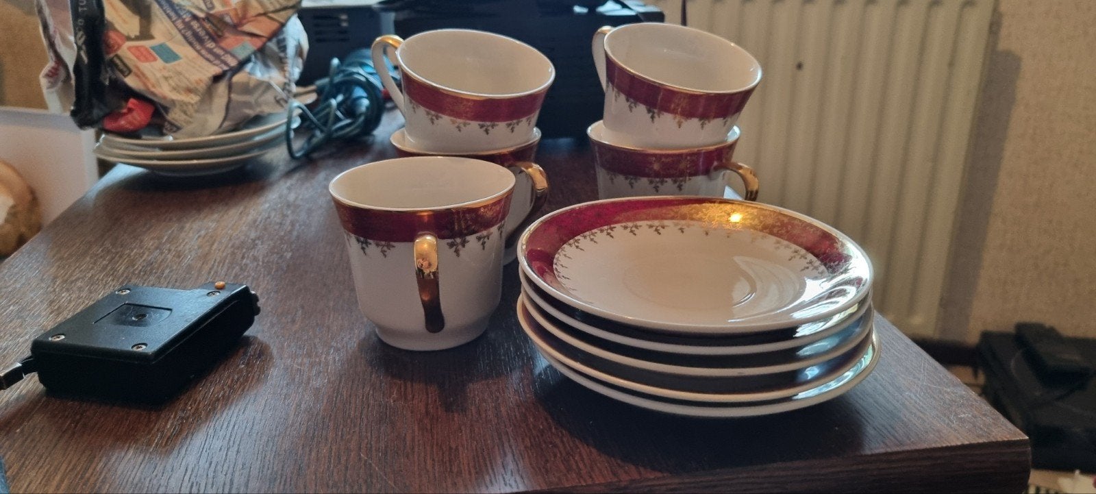 kop en schotel vintage antiek, Ophalen of Verzenden