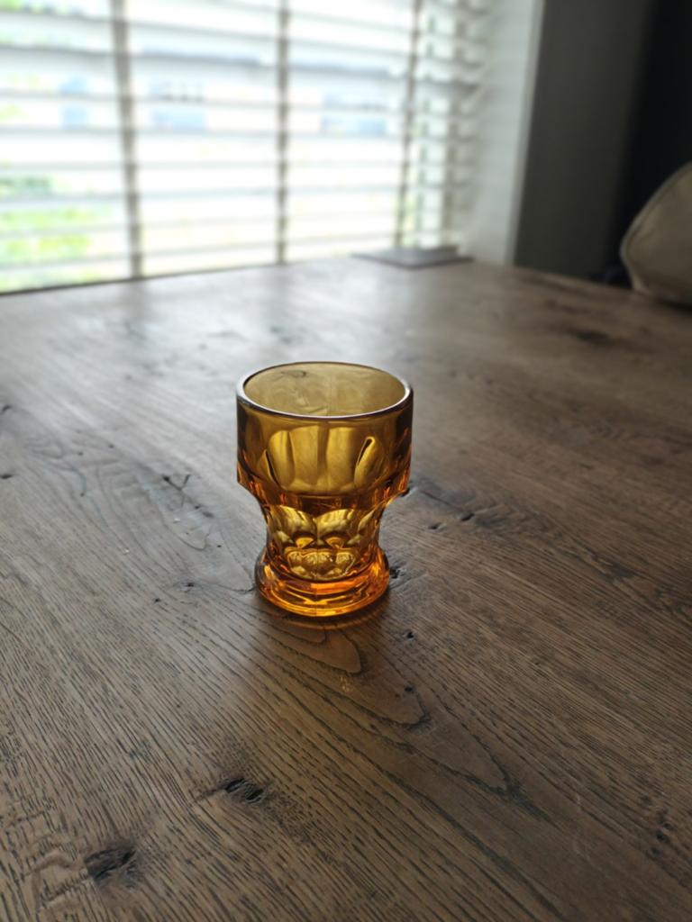 Vintage glas Italy, Ophalen of Verzenden