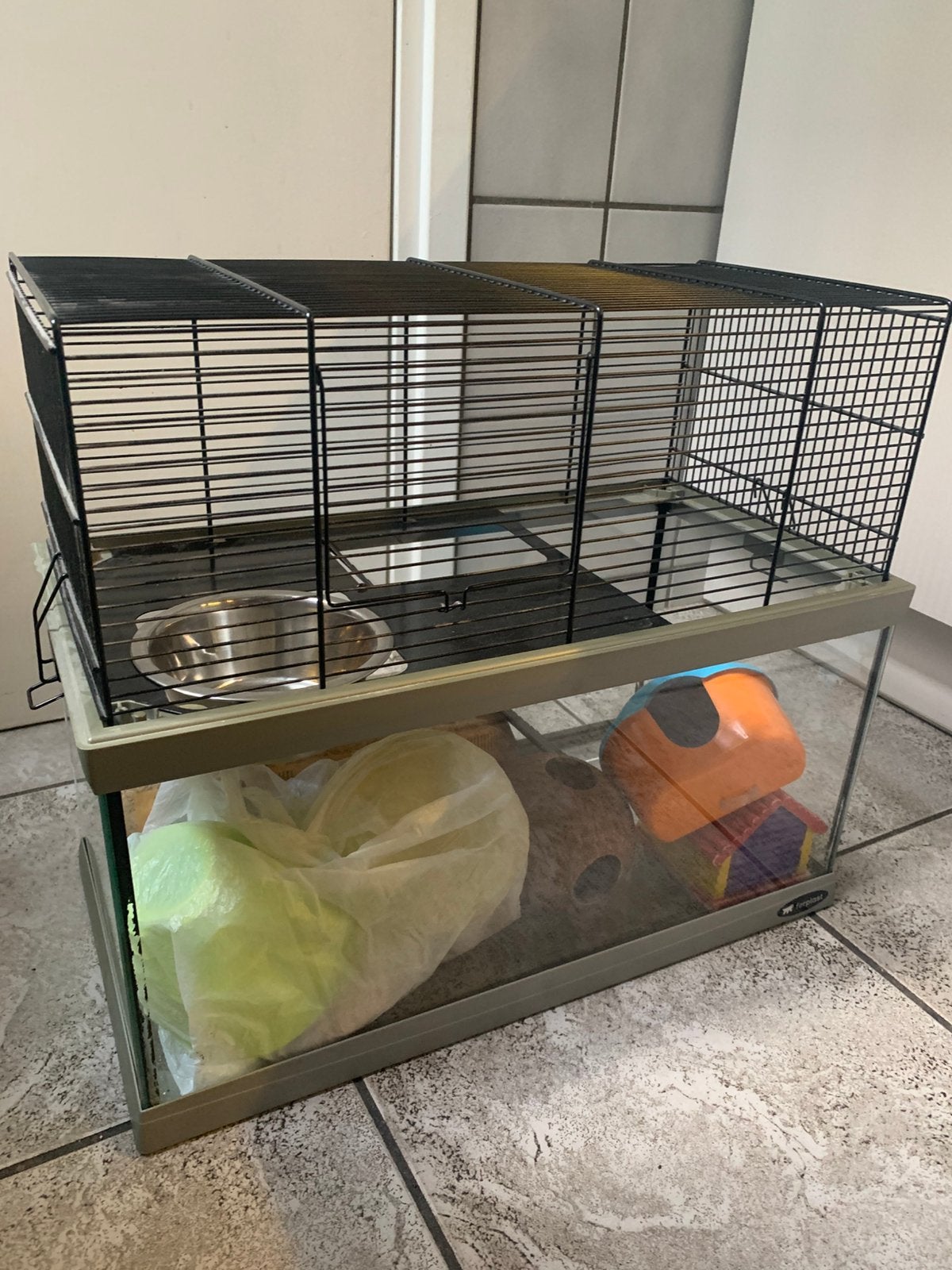 Hamsterkooi gloednieuw, Minder dan 60 cm, Kooi, Minder dan 75 cm, Ophalen of Verzenden