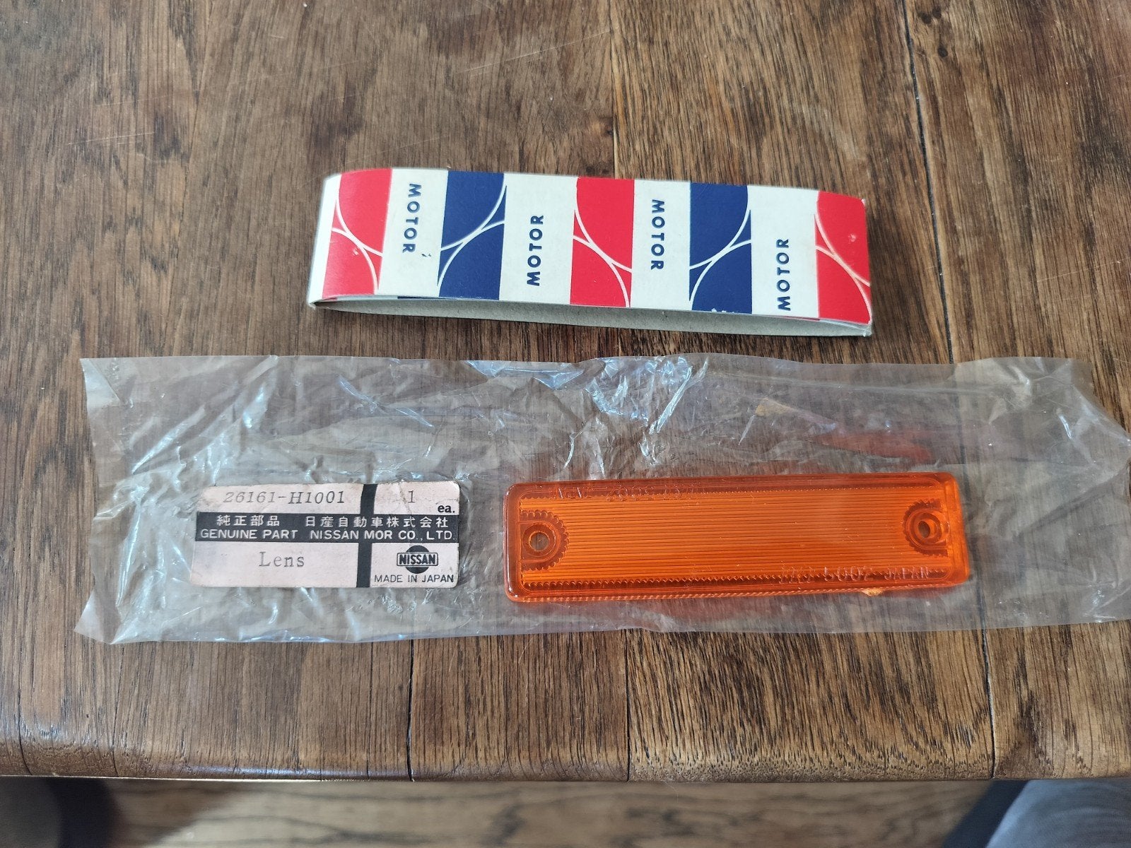 NOS Datsun 1200 knipperlicht lens, Ophalen of Verzenden, Nieuw