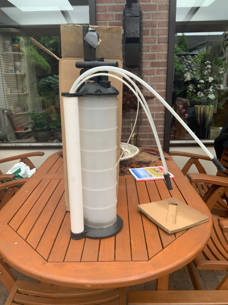 7L Handmatige Vloeistofafzuiger Oliepomp Auto Motor, Ophalen, Zo goed als nieuw