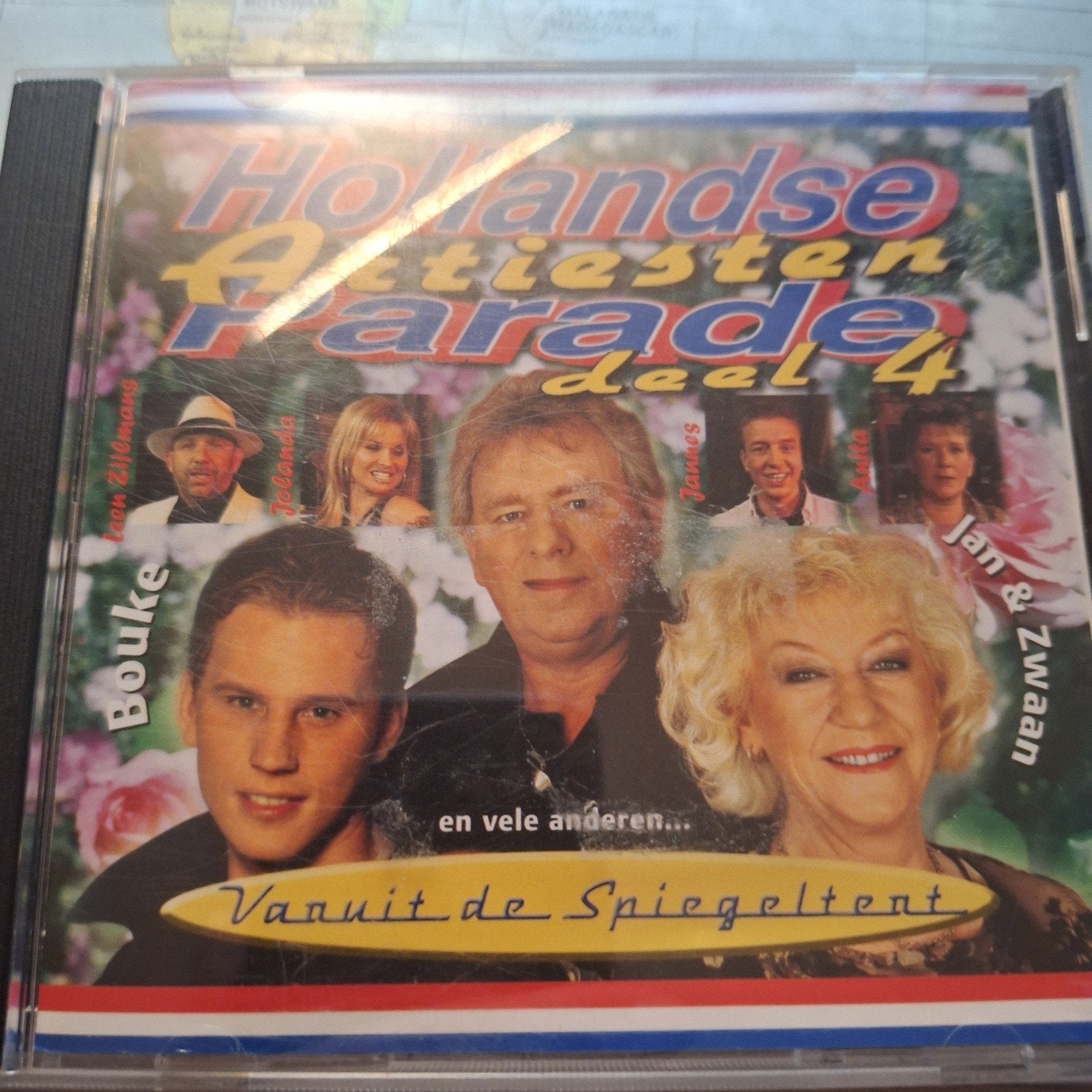 Hollandse Artiesten Parade Deel 4 CD - Vanuit de Spiegeltent, Gebruikt, Ophalen of Verzenden, Levenslied of Smartlap, Inclusief doosje