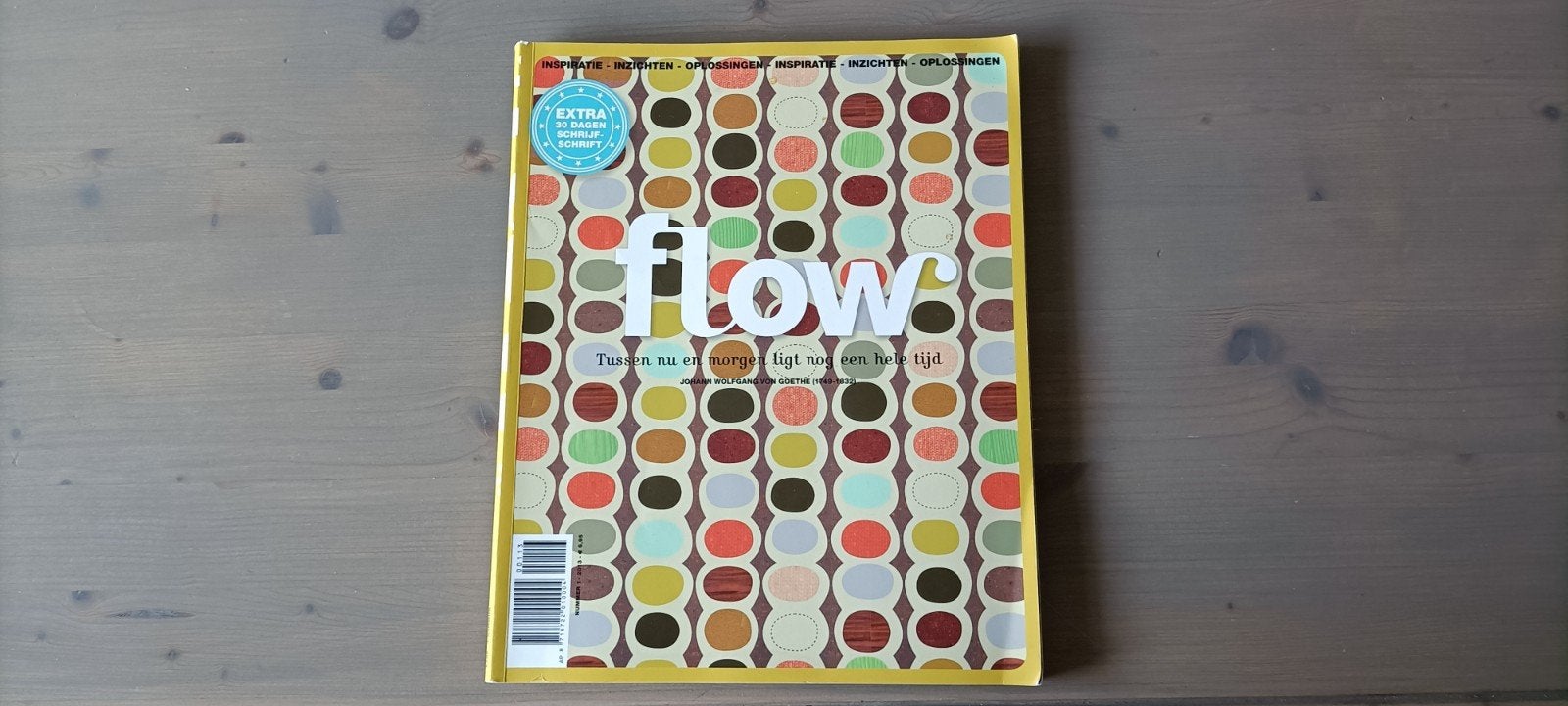 Flow Magazine - Tussen nu en morgen ligt nog een hele tijd, Boeken, Ophalen of Verzenden, Gelezen, Lichaam en Geest
