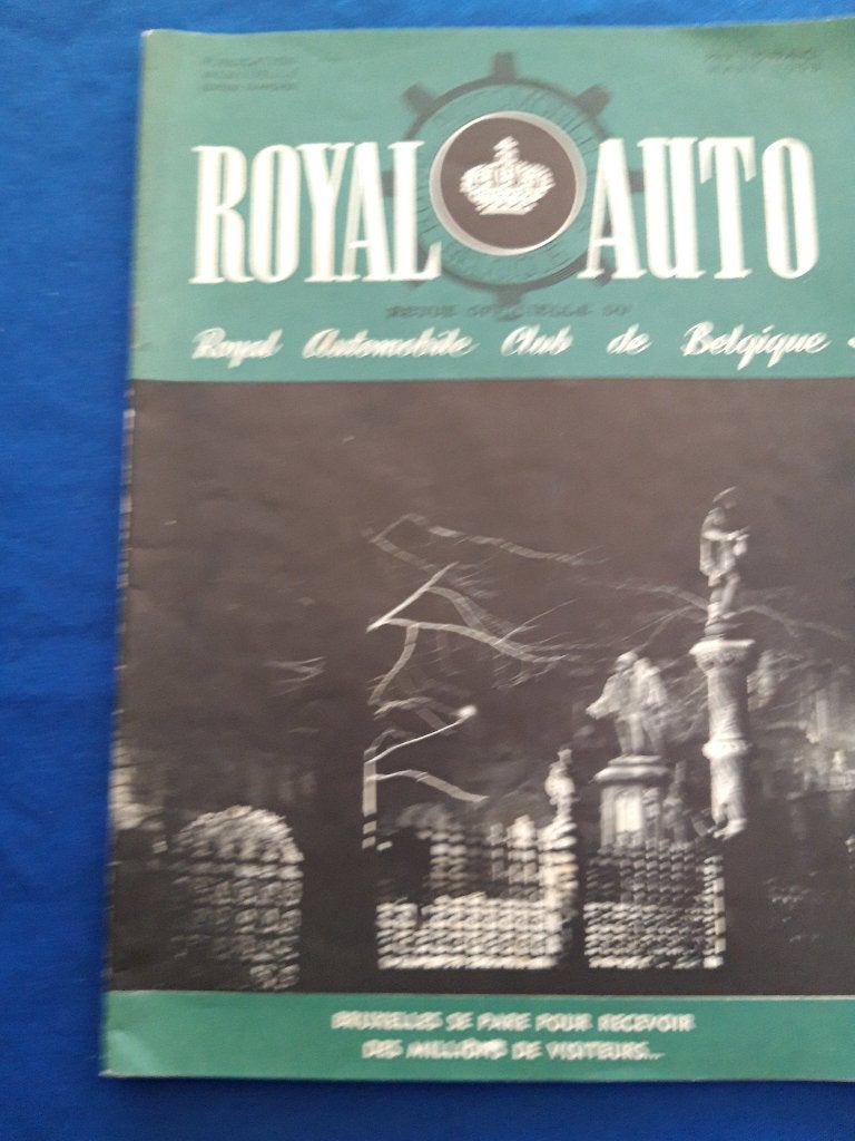 Royal Auto mrt '58 – Daf 600, Salon Bruxelles, advertenties, Algemeen, Daf variomatic, Ophalen of Verzenden, Zo goed als nieuw