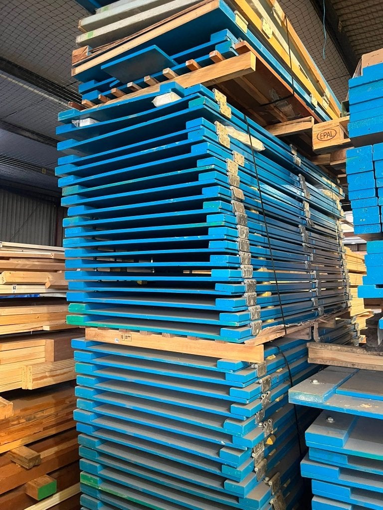 Houten Bouwfase Wisseldeuren, Doe-het-zelf en Verbouw, Platen en Panelen, Ophalen, Nieuw, Hout, 20 tot 50 mm