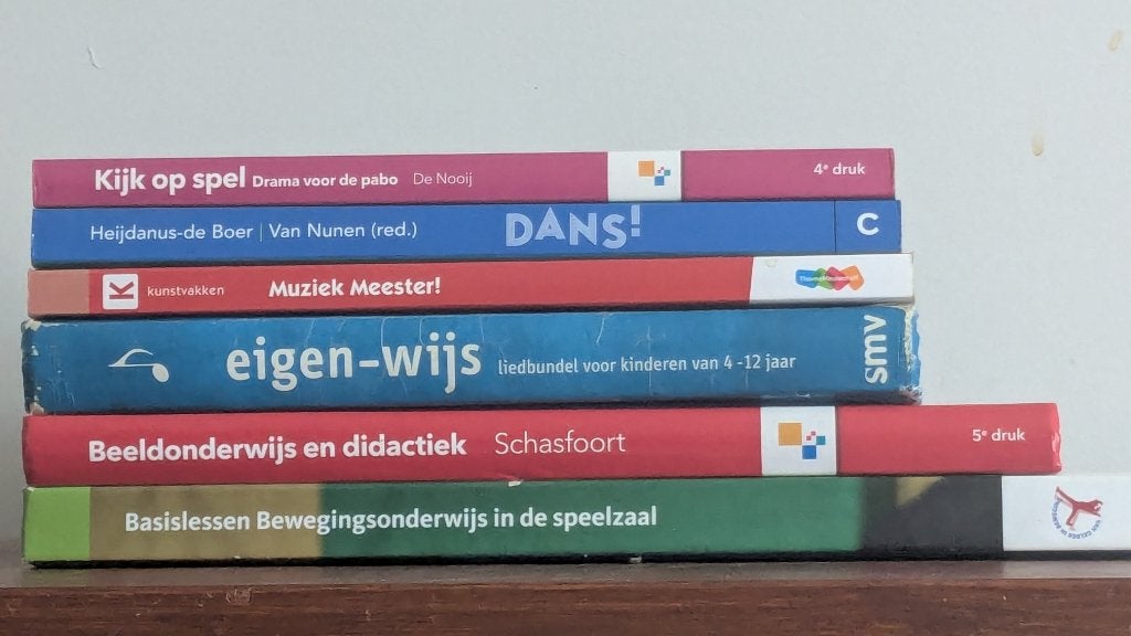 Studieboeken K.O. en bewegingsonderwijs Pabo, Boeken, Ophalen, Diverse auteurs, HBO, Zo goed als nieuw