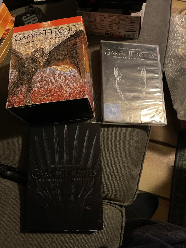 Game of Thrones Complete Series Blu-ray Boxset (Seizoen 1-8), Ophalen of Verzenden, Zo goed als nieuw, Tv en Series, Boxset
