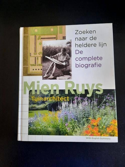 Mien Ruys , de complete biografie . Leo den Dulk, Boeken, Ophalen of Verzenden, Zo goed als nieuw, Leo den Dulk, Tuinieren en Tuinplanten