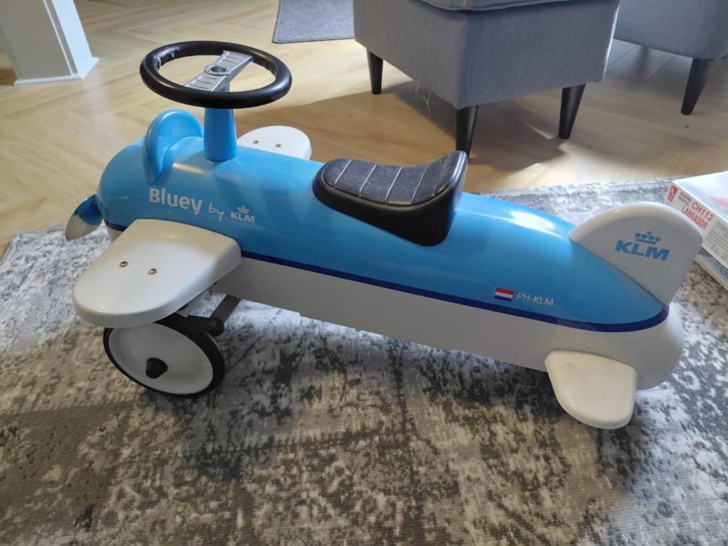 KLM Bluey loopvliegtuig - Collector's item, Ophalen of Verzenden, Nieuw