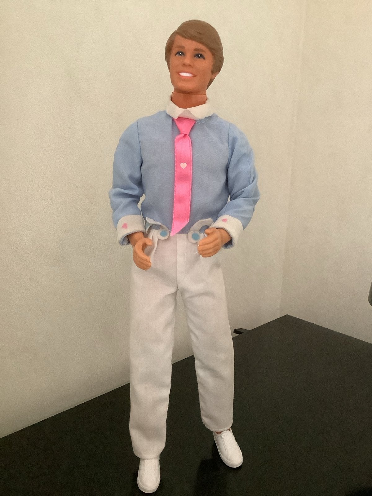 Vintage Ken pop met kleding - Barbie's vriend, Kinderen en Baby's, Speelgoed | Poppen, Ophalen of Verzenden, Gebruikt, Barbie