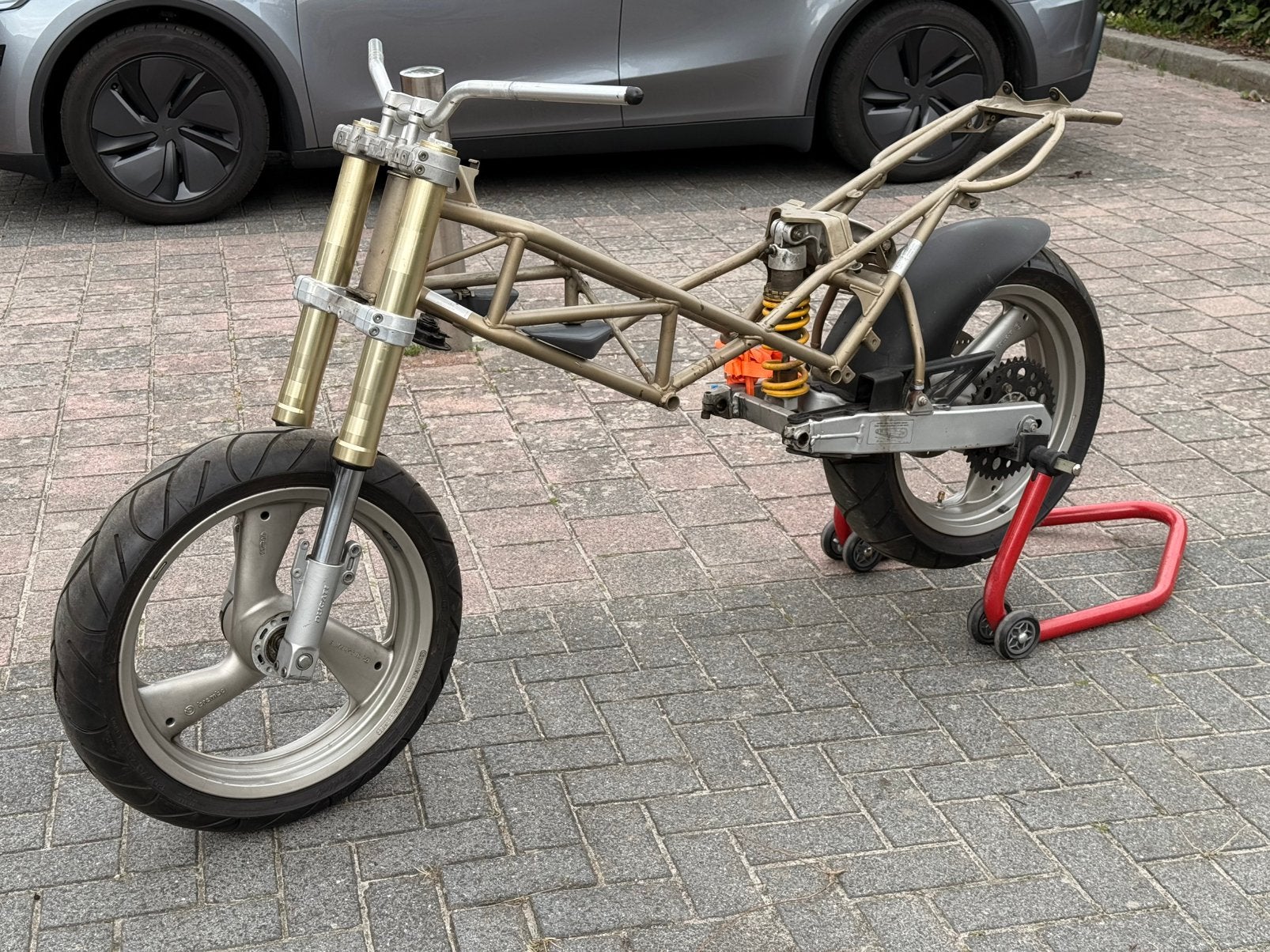 Rijwielgedeelte Ducati Monster, Motoren, Ophalen of Verzenden, Gebruikt