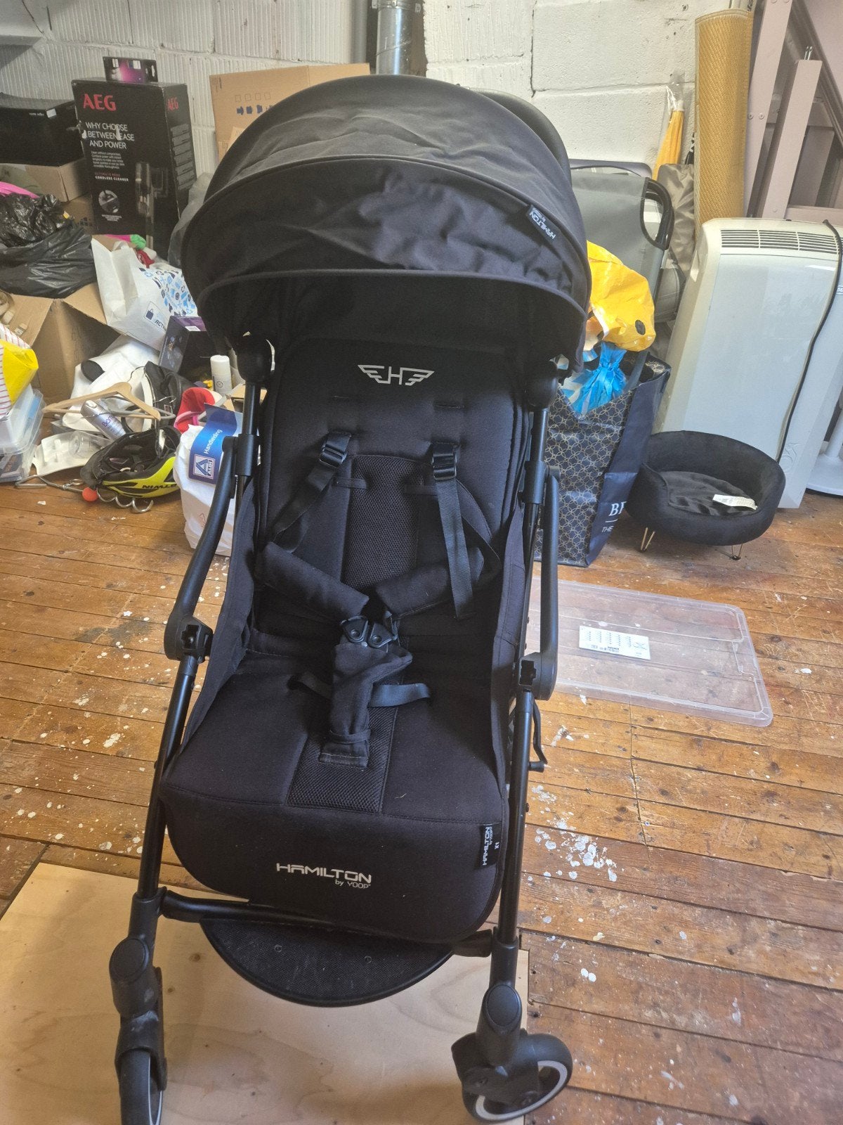 Hamilton by Yoop X1 buggy (zonder beugel), Kinderen en Baby's, Ophalen, Gebruikt, Overige merken, Verstelbare rugleuning