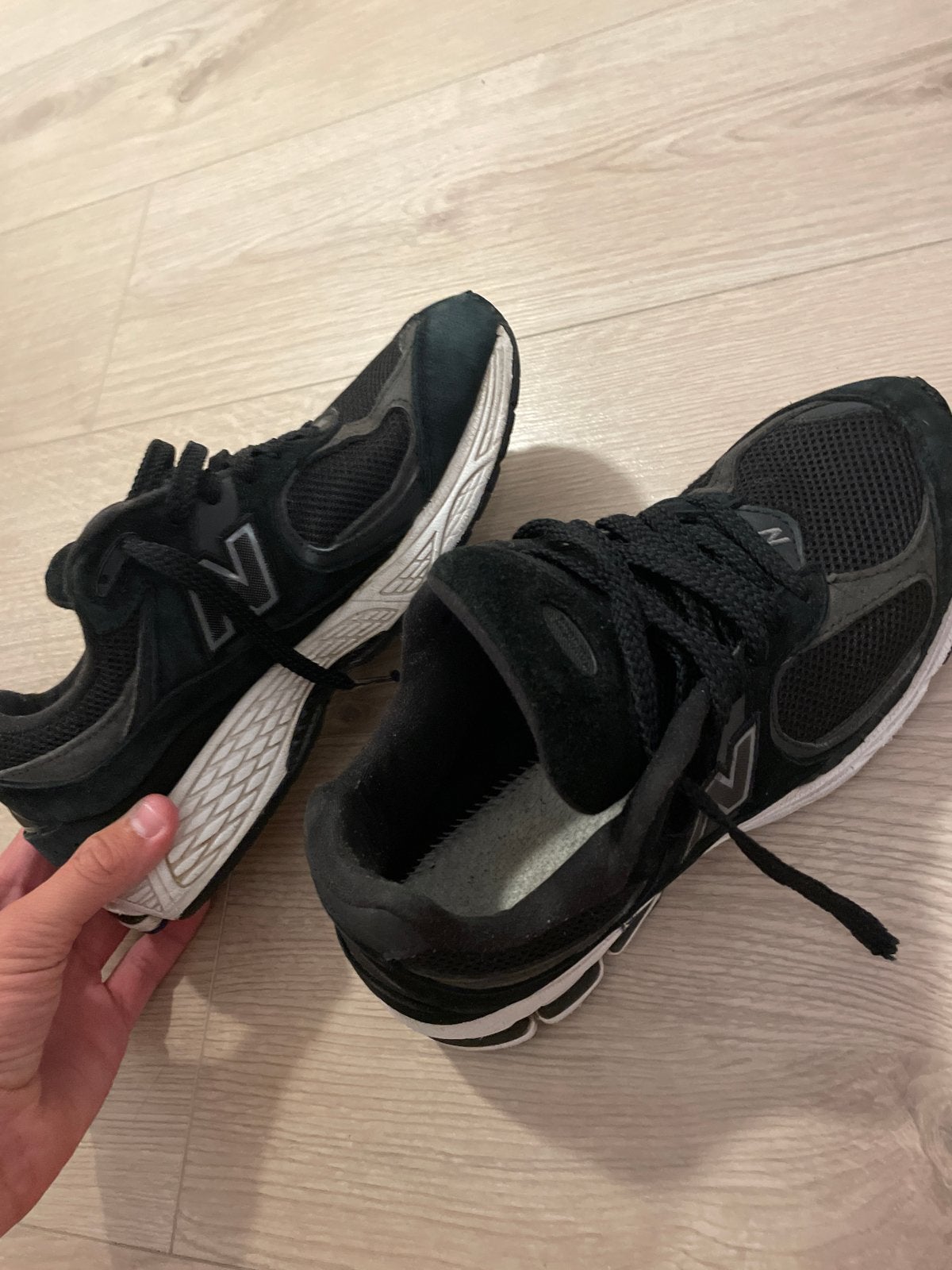 New Balance sneakers maat 39.5 (zonder zolen), Kleding | Heren, Ophalen of Verzenden, Gedragen, Zwart, Sneakers of Gympen