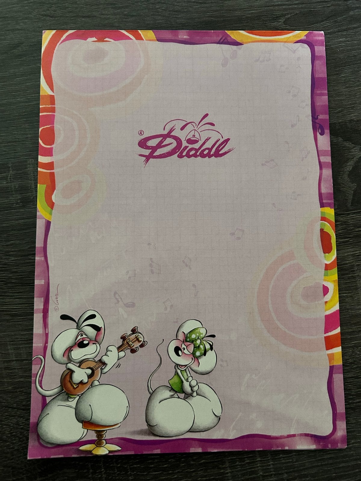Diddl wisselblok nr 137, Ophalen of Verzenden, Diddl, Zo goed als nieuw, Papier, Kaart of Schrift