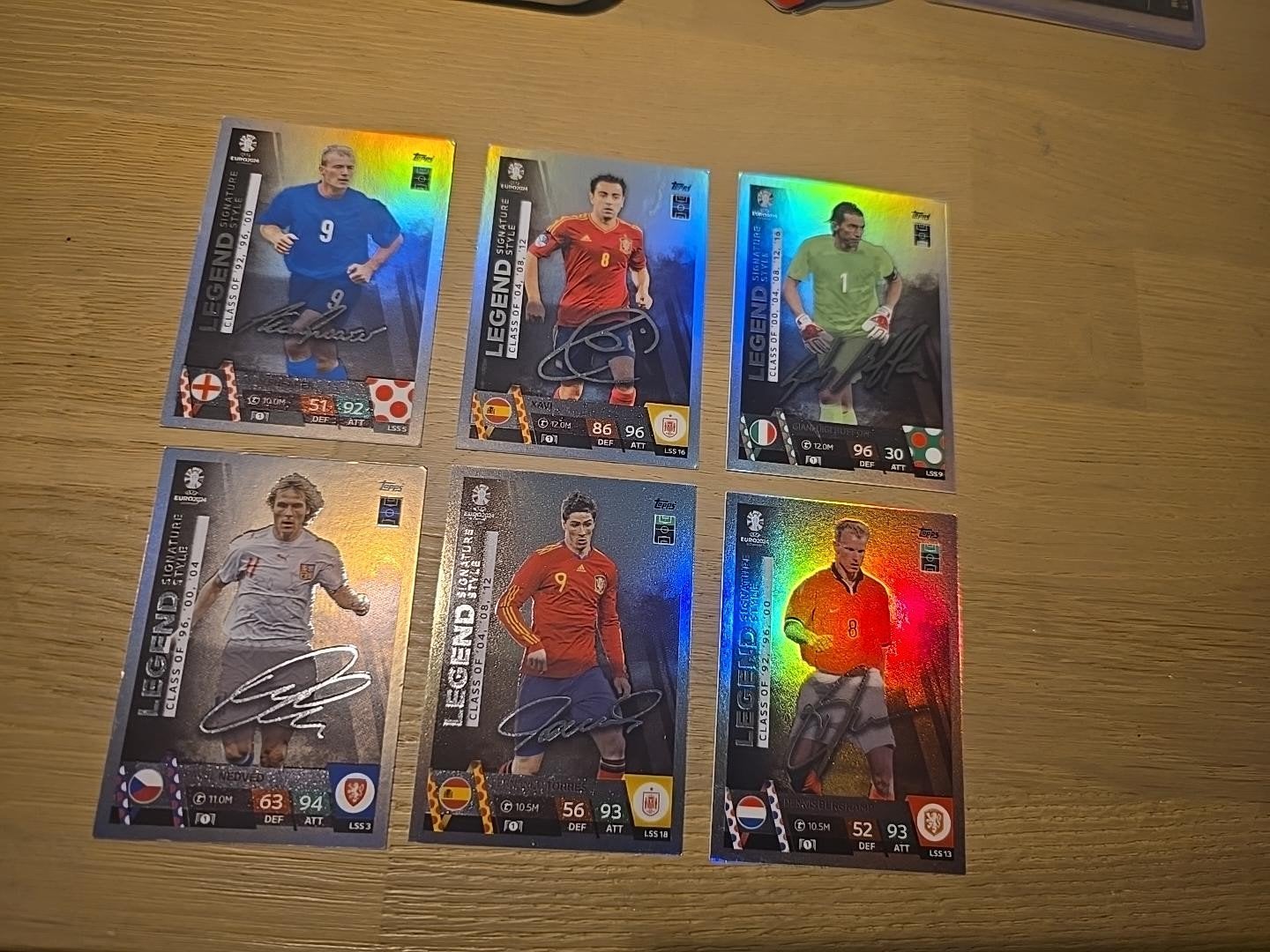 Topps Match Attax Euro 2024 Legend Signature Style Kaarten, Ophalen of Verzenden, Zo goed als nieuw, Buitenlandse clubs, Spelerskaart