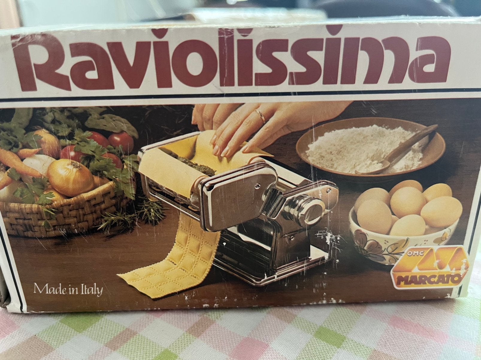 Pasta machine MARCATO, Ophalen of Verzenden, Zo goed als nieuw, 4 t/m 7 personen