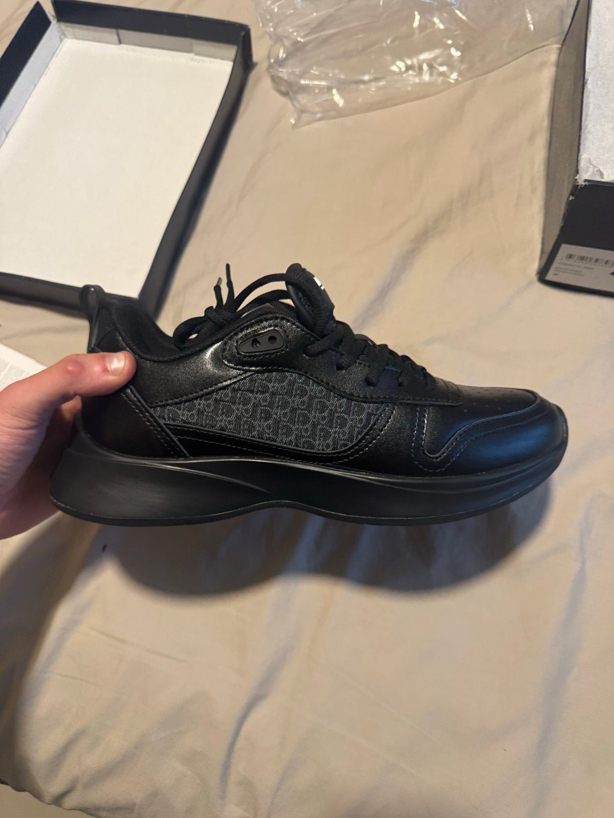 Dior B25 Runner Sneakers Maat 44 - Nieuw, Kleding | Heren, Verzenden, Nieuw, Zwart, Sneakers of Gympen