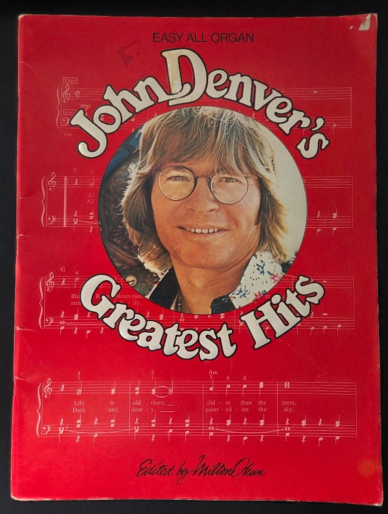 John Denver's - Greatest Hits Easy All Organ (1978), Verzenden, Gebruikt, Artiest of Componist, Country en Western