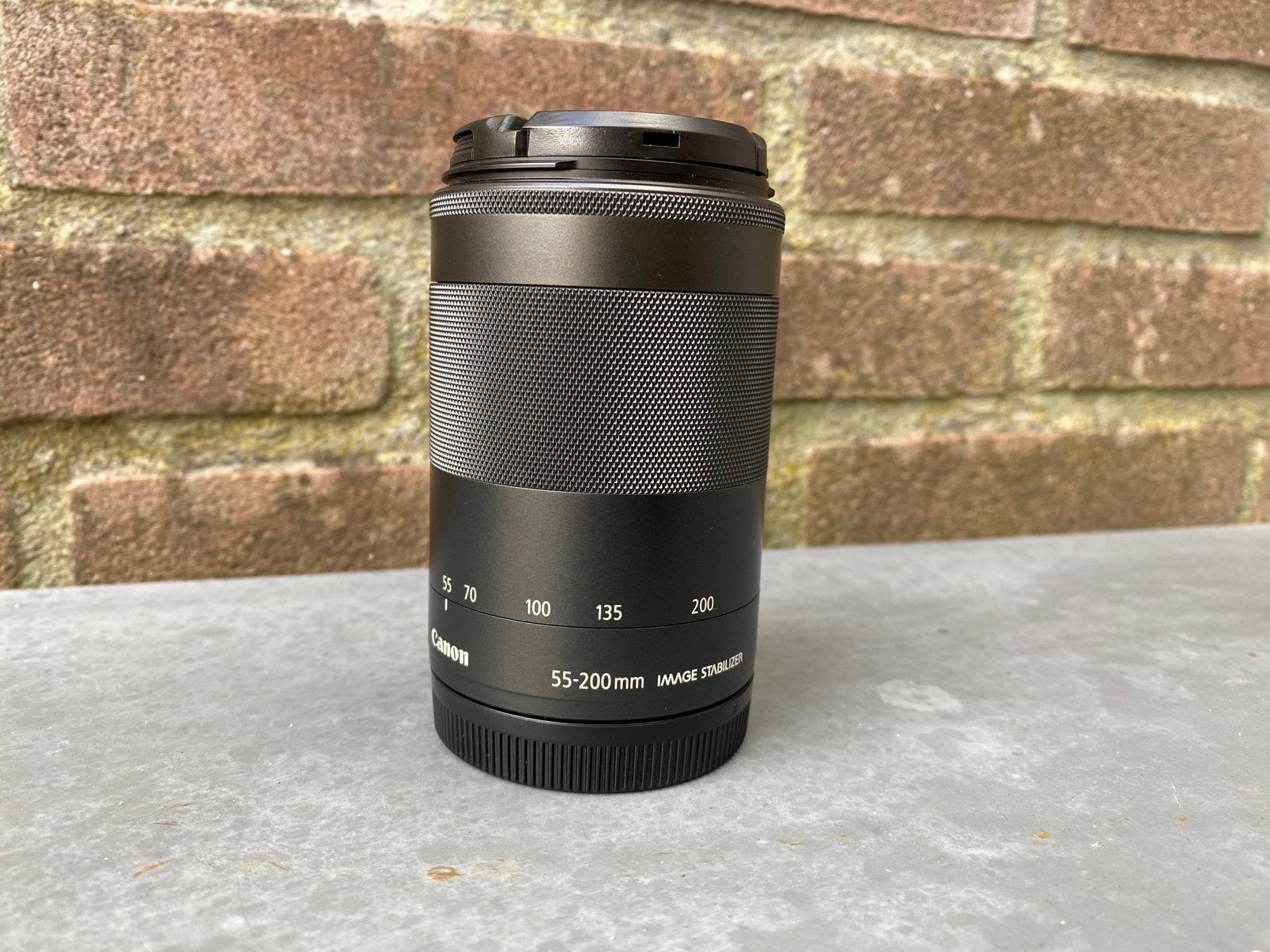 Canon EF-M 55-200mm telelens, Ophalen of Verzenden, Gebruikt, Telelens