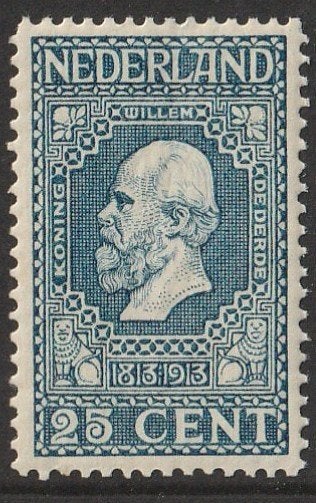 Nederland 1913 Jubileum nvph 96 MNH, Ophalen of Verzenden, T/m 1940, Postfris