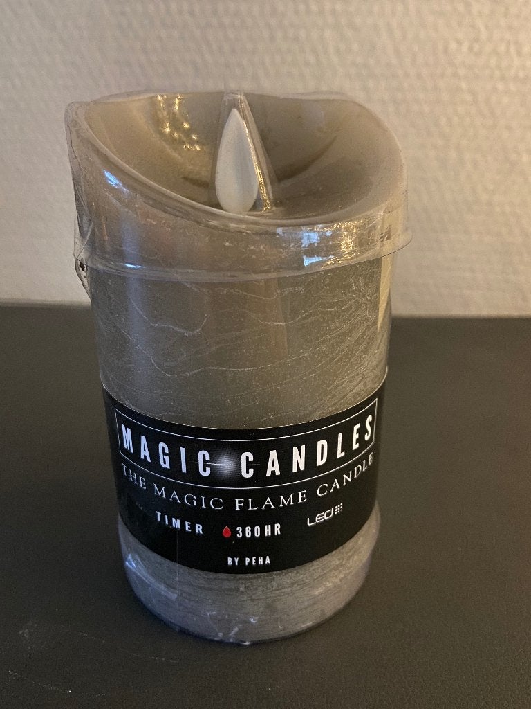 Led kaars Magic Candles met timer per stuk, Ophalen of Verzenden, Nieuw, Kunststof, Kaars