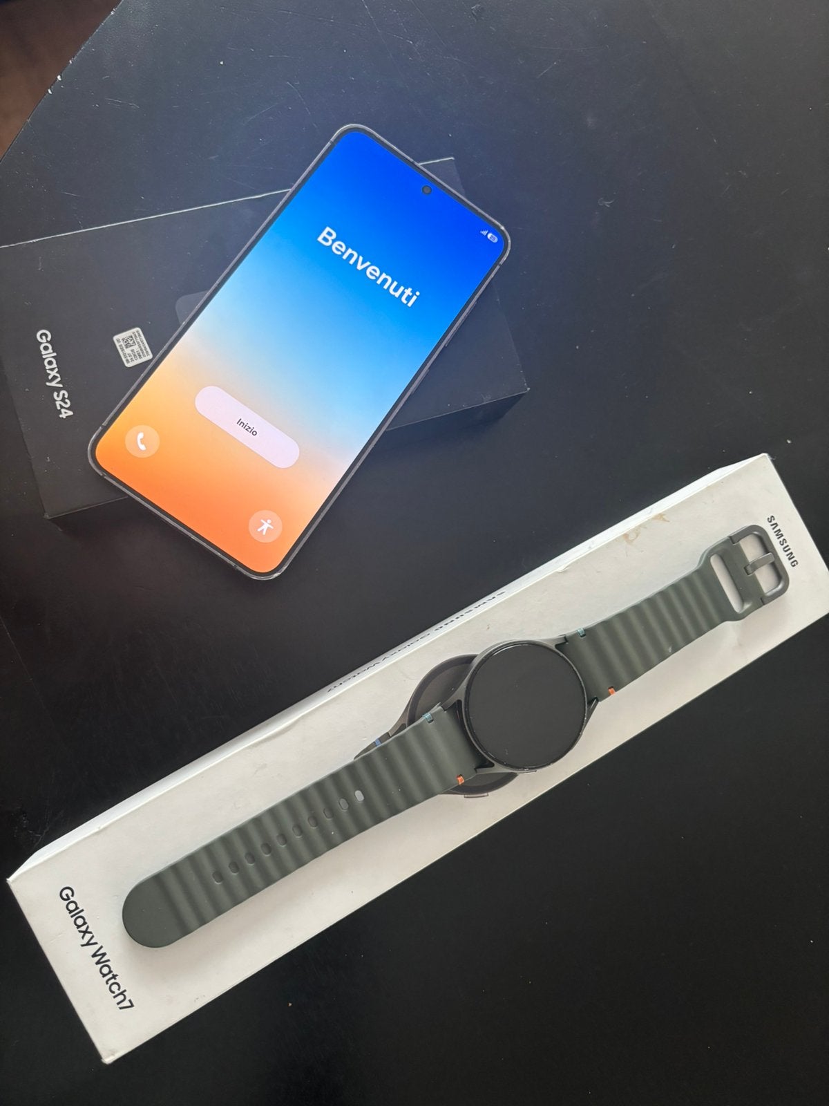 Samsung Galaxy S24 128GB Onyx Black met Galaxy Watch 7