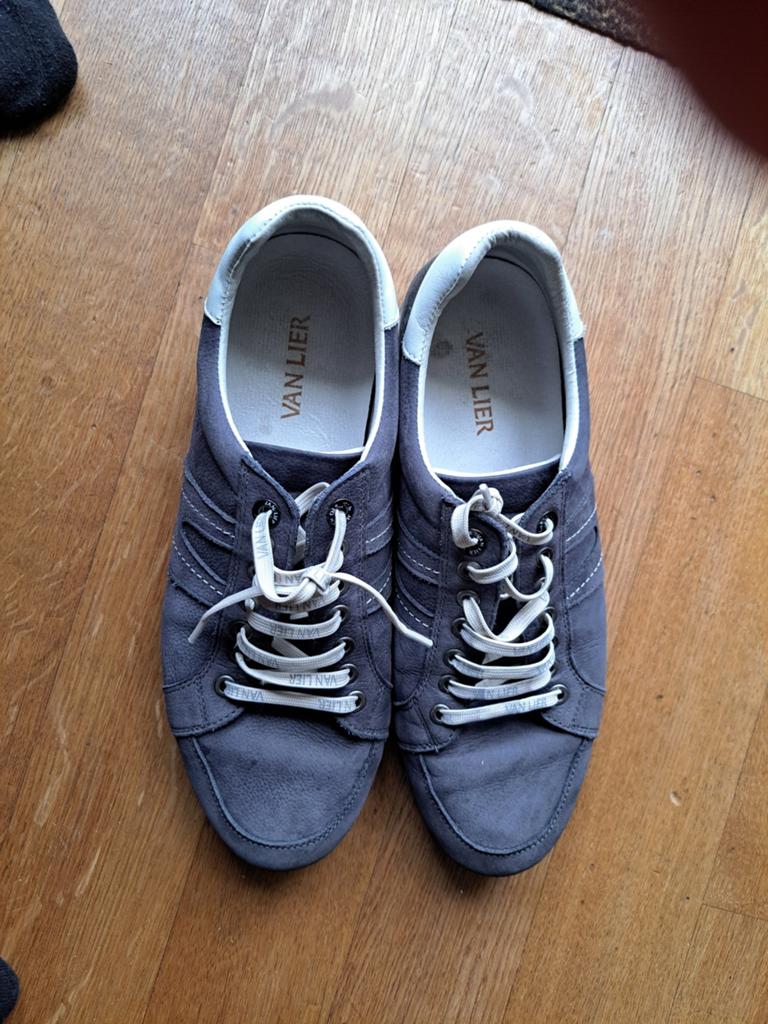 Van Lier schoenen maat 43 - weinig gedragen, Kleding | Heren, Schoenen, Blauw, Van Lier, Ophalen of Verzenden, Sneakers of Gympen
