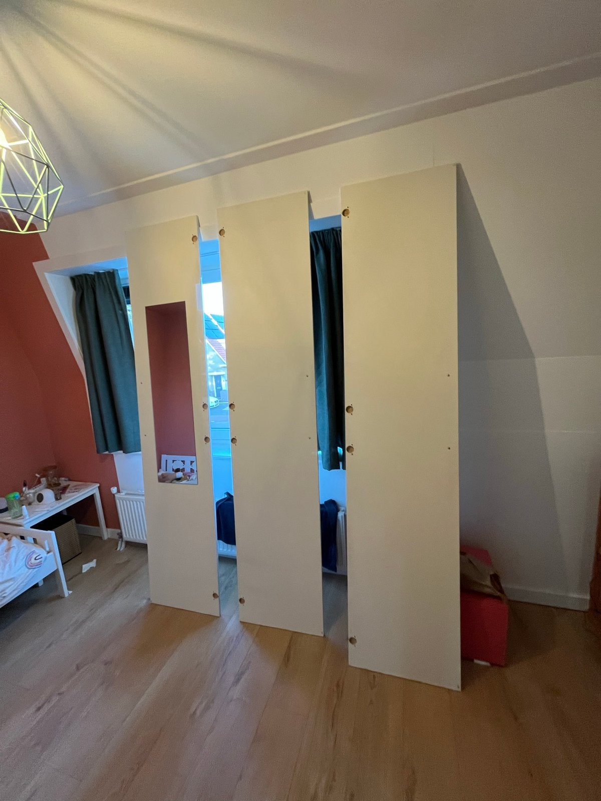 IKEA FARDAL PAX kastdeuren wit hoogglans (3 stuks), Ophalen, Overige materialen, Gebruikt, 200 cm of meer