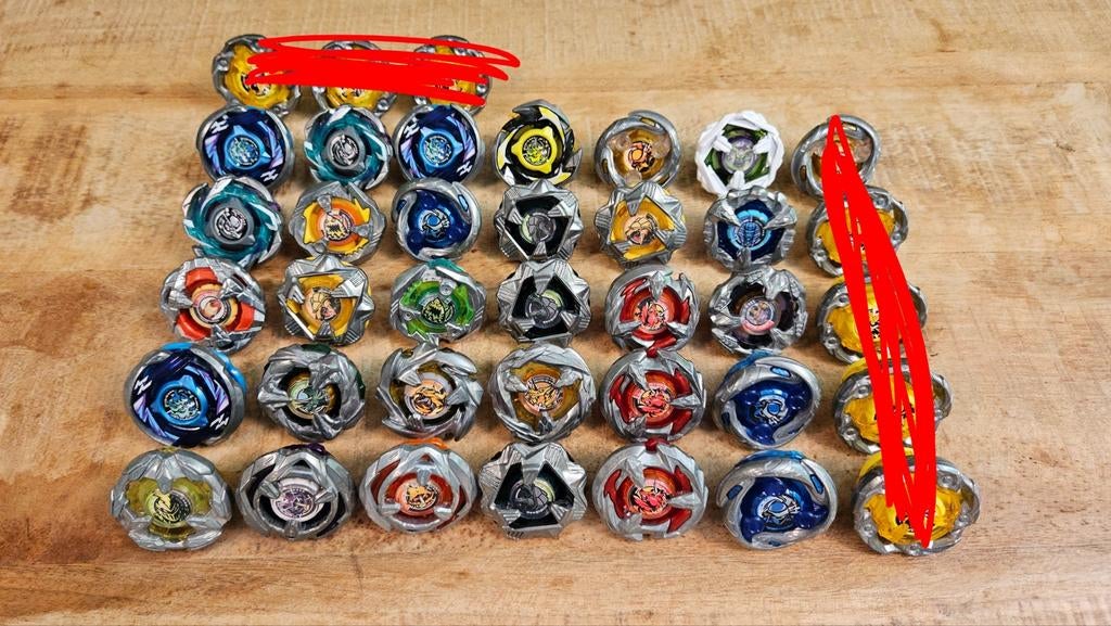 Beyblade Beyblades (Lees beschrijving), Ophalen of Verzenden, Zo goed als nieuw