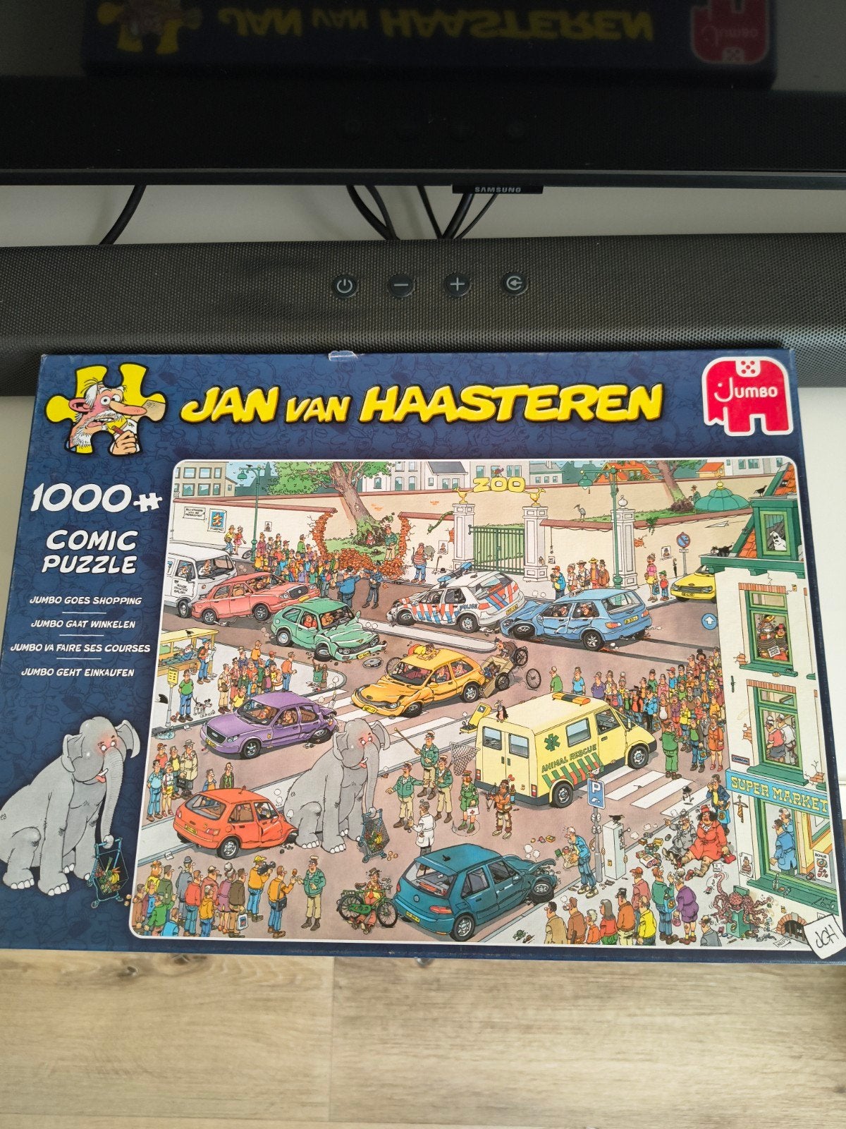 Jan van Haasteren Comic Puzzle - 1000 stukjes, Ophalen of Verzenden, 500 t/m 1500 stukjes, Zo goed als nieuw, Legpuzzel