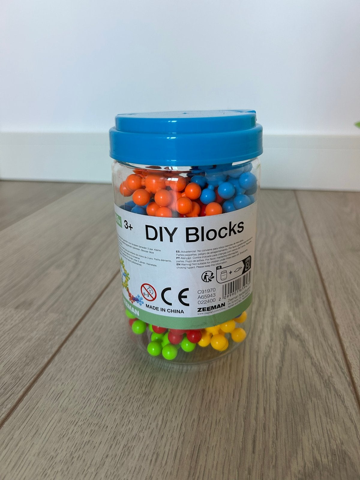 DIY Blocks Bouwstenen Zeeman, Ophalen of Verzenden, Zo goed als nieuw, Overige merken