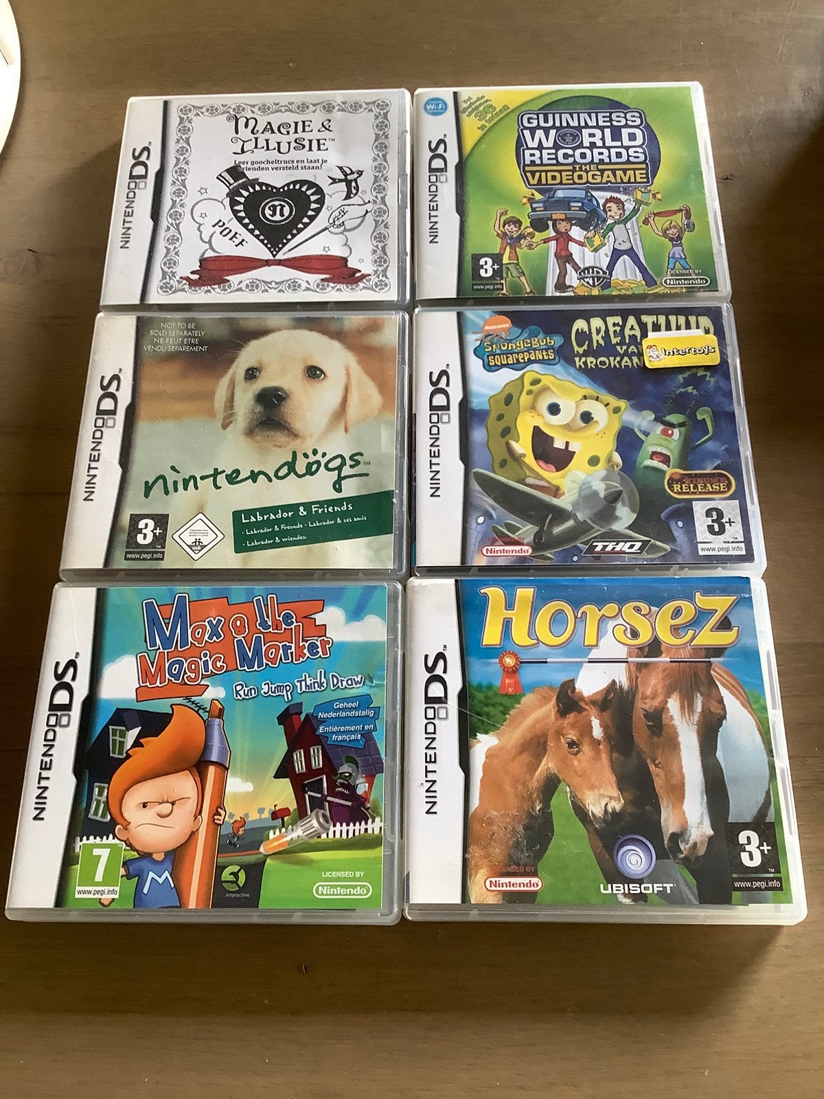 Nintendo DS Spellen: Nintendogs, Sims, Brain Training en mee, Spelcomputers en Games, Games | Nintendo DS, Gebruikt, Overige genres