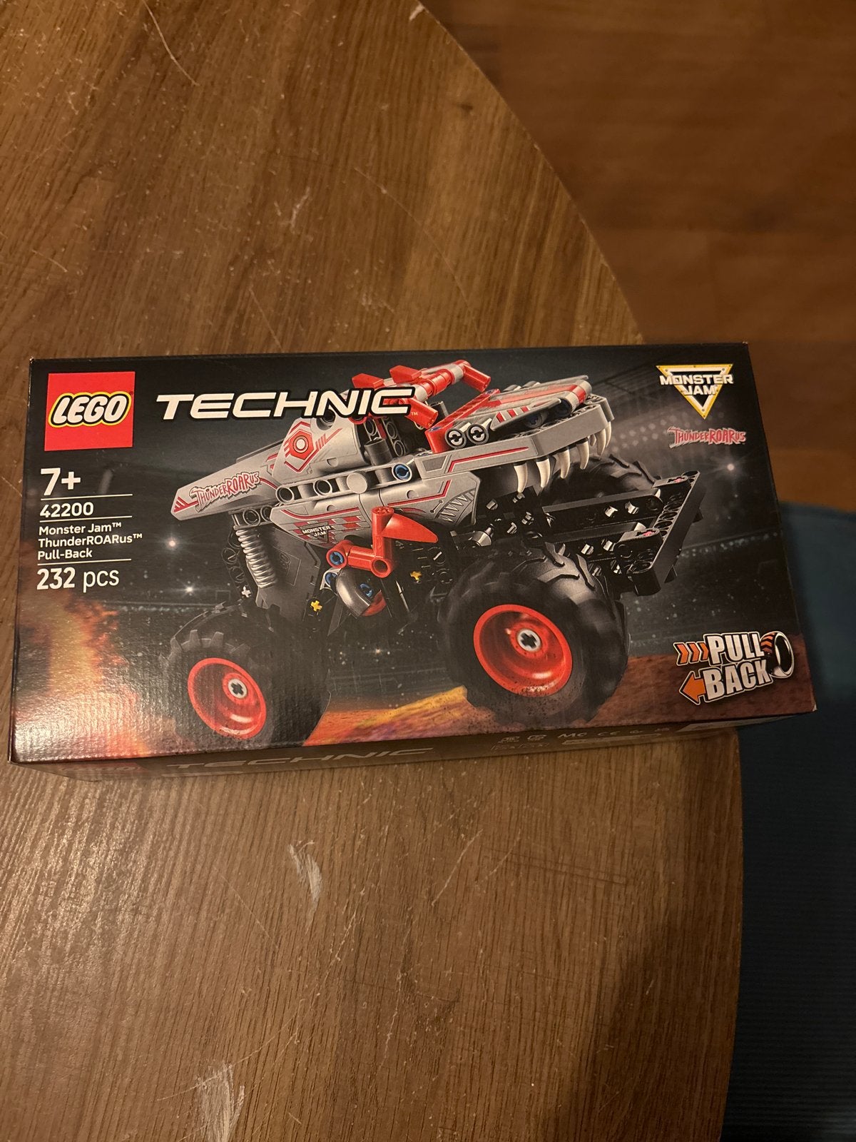LEGO Technic Monster Jam ThunderROARus Pull-Back 42200, Lego, Nieuw, Ophalen of Verzenden, Technic