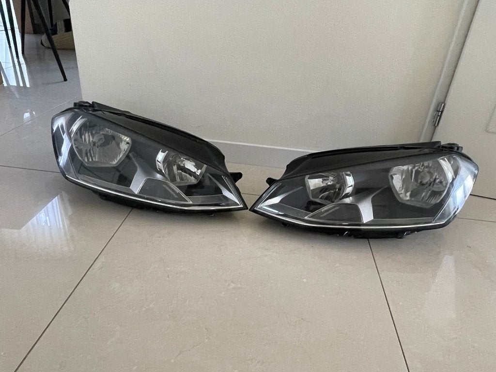 VW Golf 7 halogeen koplampen, Auto-onderdelen, Ophalen of Verzenden, Gebruikt, Volkswagen