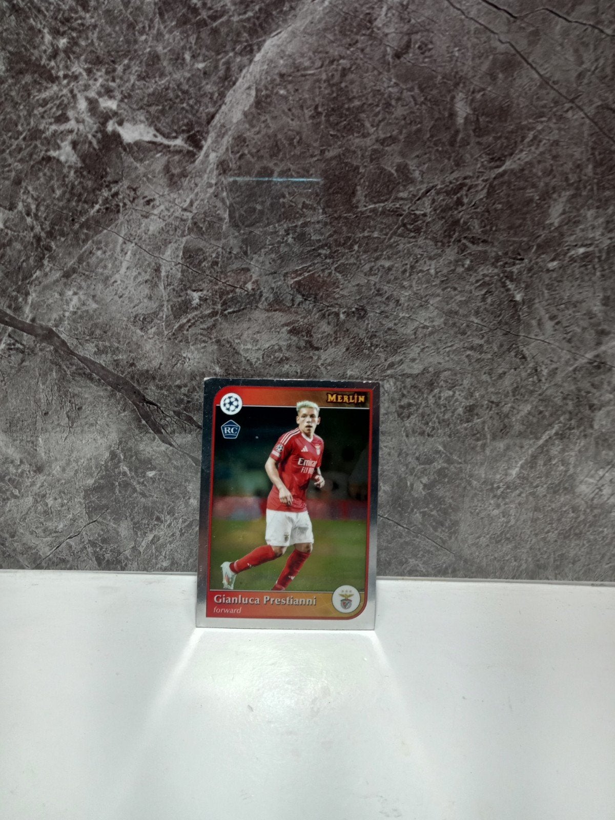 Gianluca Prestianni Topps Merlin Champions League Kaart, Ophalen of Verzenden