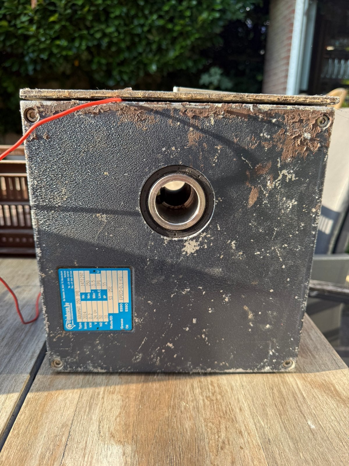 Aquadeck motor Aquamat, Tuin en Terras, Zwembad-toebehoren, Ophalen, Gebruikt