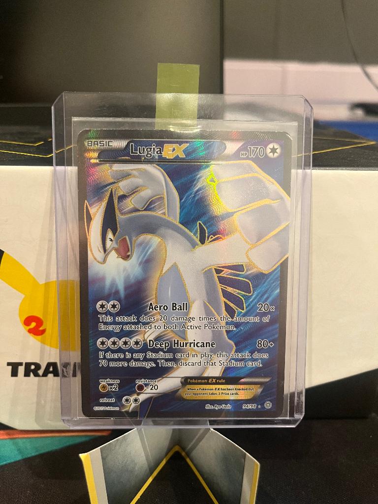 Ex Pokémon kaarten full arts, Verzenden, Zo goed als nieuw