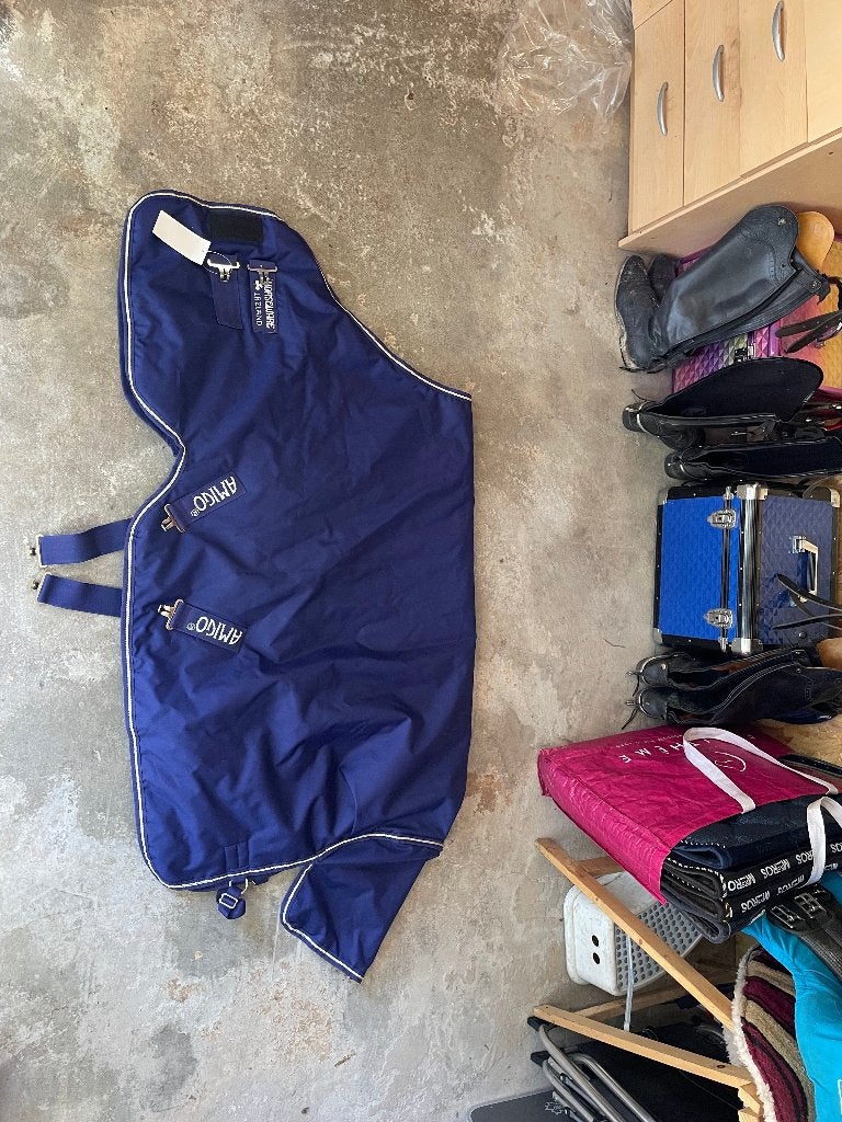Nieuwe Horseware Amigo 200g deken 85/130 cm (4.3), Dieren en Toebehoren, Kruissingels, Ophalen of Verzenden, Pony (P), Horseware