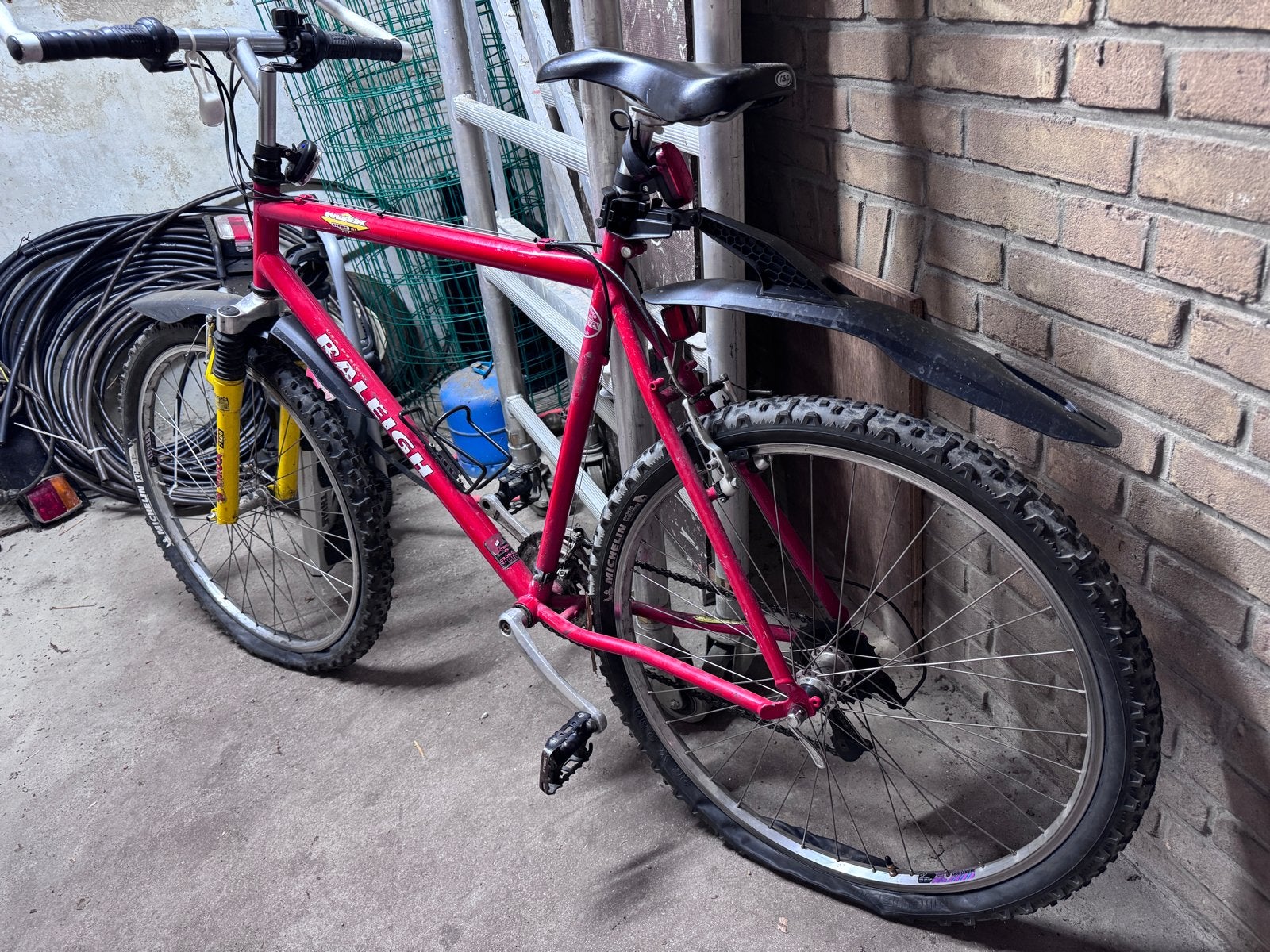Klassieke Raleigh mountainbike - 30 jaar oud., Fietsen en Brommers, Fietsen | Mountainbikes en ATB, Gebruikt, Hardtail, 53 tot 57 cm