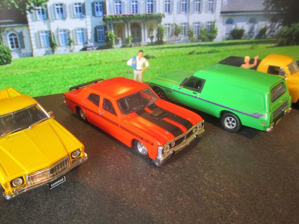 1/43 1973 Ford XY Falcon GTHO Phase 3 Trax Vermillion Fire, Ophalen of Verzenden, Zo goed als nieuw, Auto, Overige merken