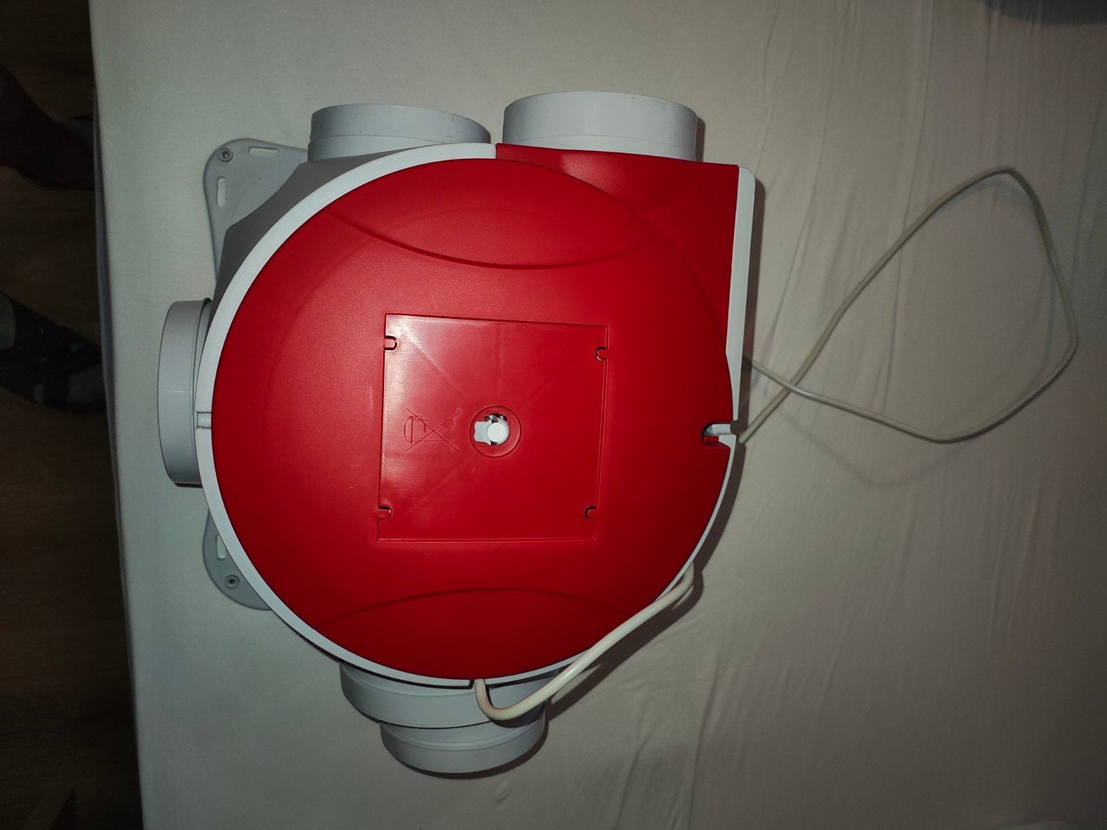 Zehnder Comfofan S Ventilatiebox met 2 afstandsbedieningen, Ophalen of Verzenden, Nieuw, Afzuiger