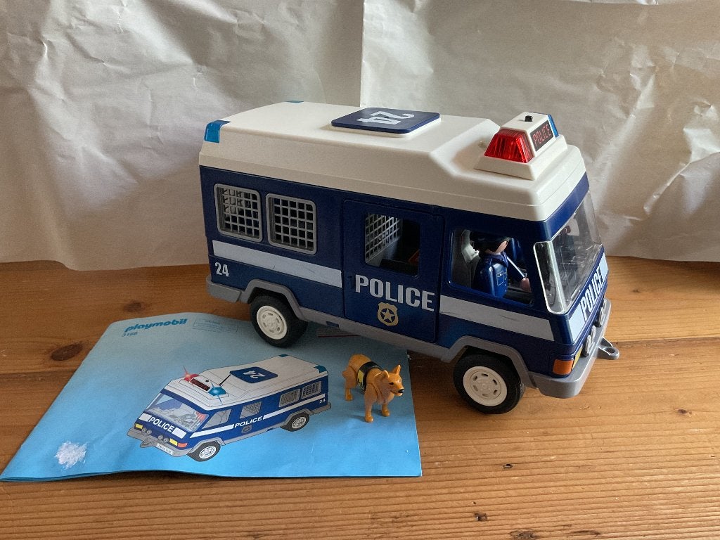 Playmobil politiebus, Ophalen of Verzenden, Gebruikt, Complete set, Voertuig