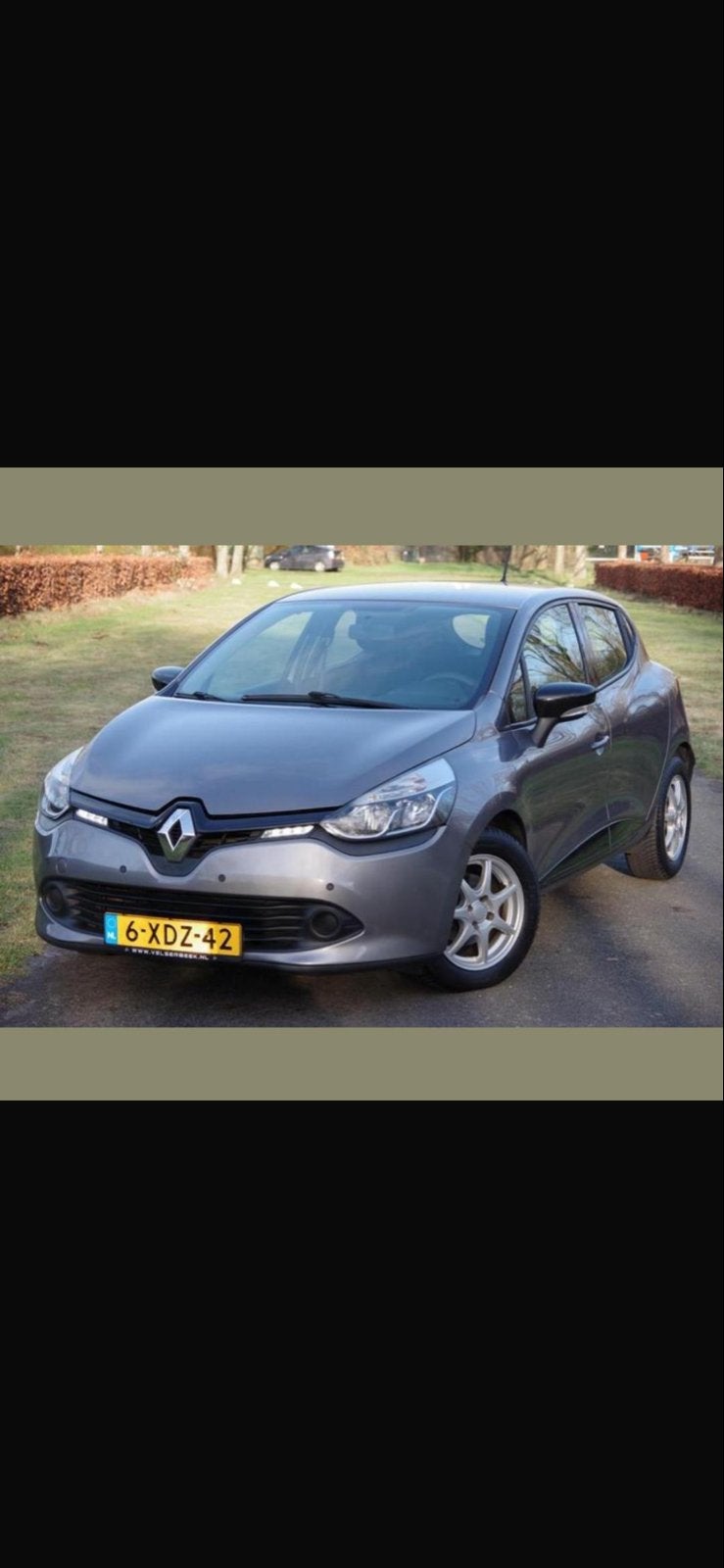 Renault Clio 0.9 TCE 66KW 5-DRS 2014 Grijs, Voorwielaandrijving, 898 cc, 40 €/maand, 540 kg