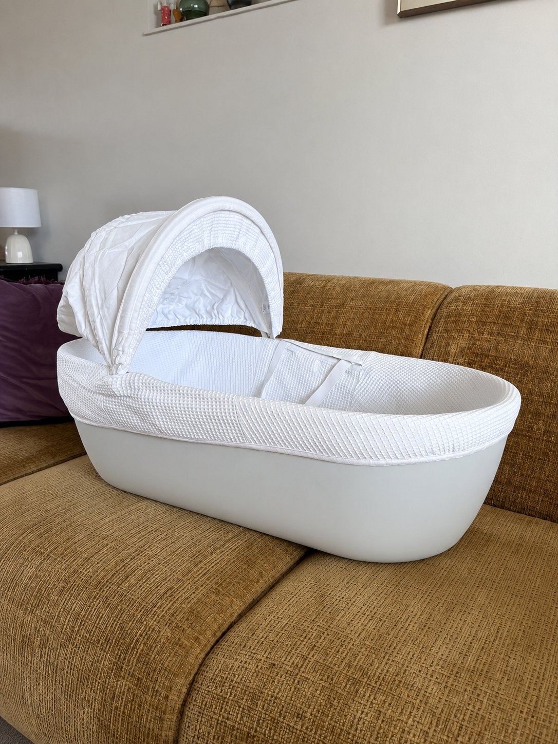 Schnuggle mozes basket wiegje, Ophalen