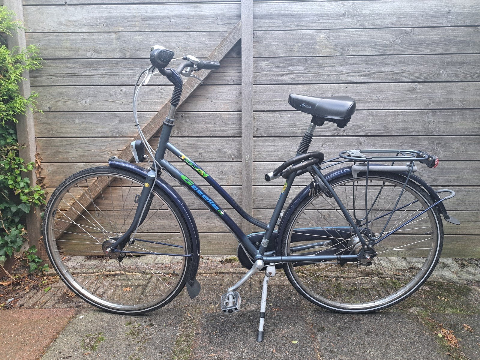 Gazelle damesfiets met versnellingen en slot