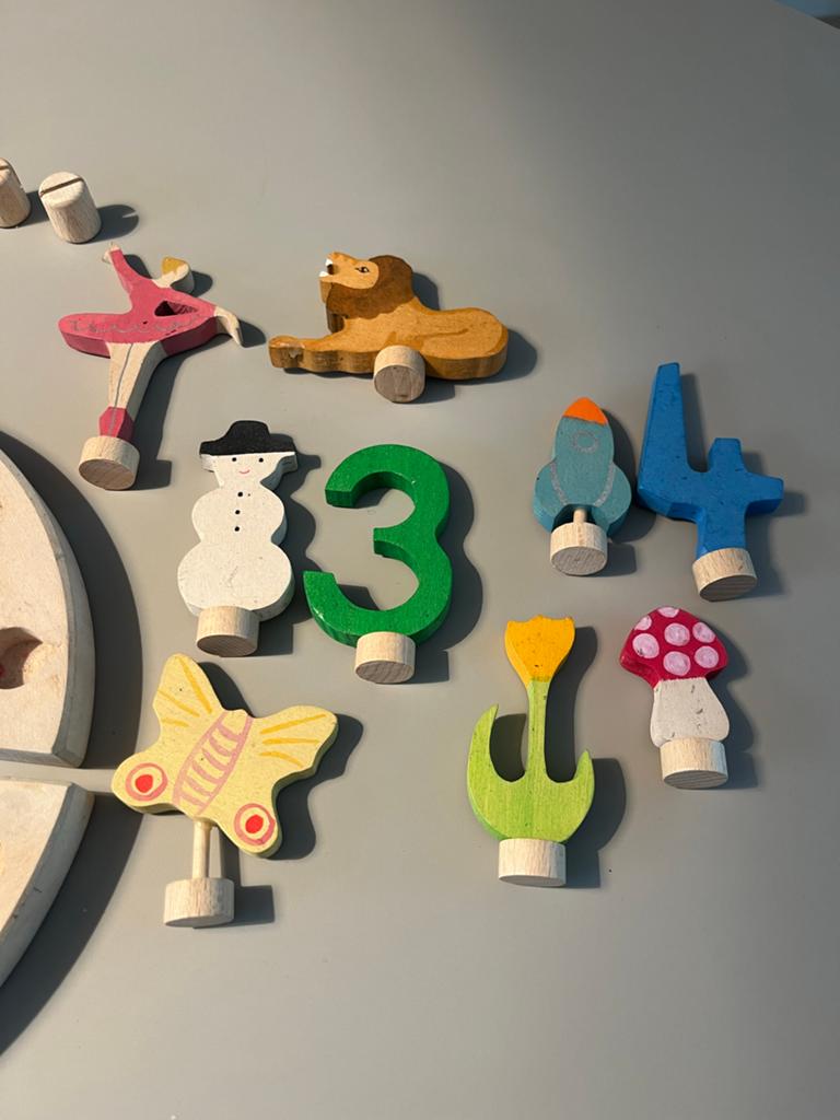 Grimm's Houten Feest- en Seizoensring met Decoraties, Ophalen, Gebruikt, Overige typen