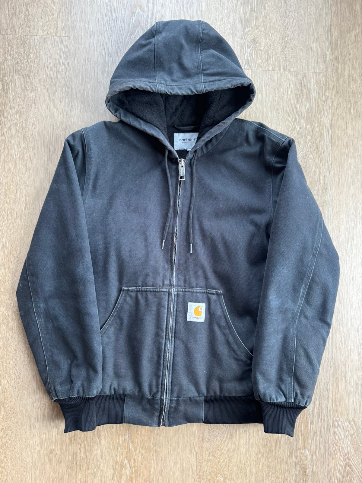 Carhartt 90s vintage active worker jacket M, Ophalen of Verzenden, Zo goed als nieuw, Maat 48/50 (M), Zwart