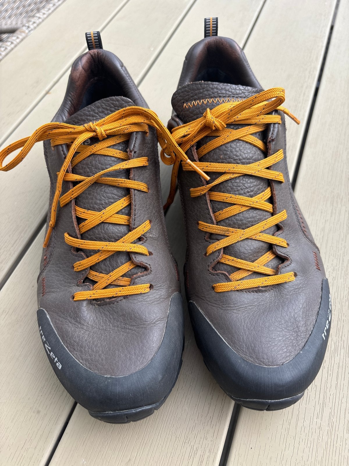 Trezeta Flow leren wandelschoenen - Maat 45, Ophalen of Verzenden, Gedragen, Bruin, Wandelschoenen of Bergschoenen
