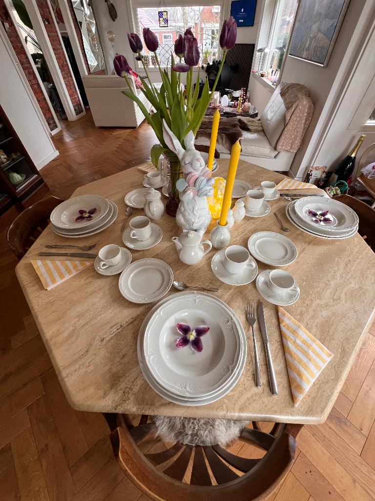 Paas servies Villeroy en Boch Cortina 2700, Ophalen of Verzenden, Zo goed als nieuw, Overige stijlen, Porselein